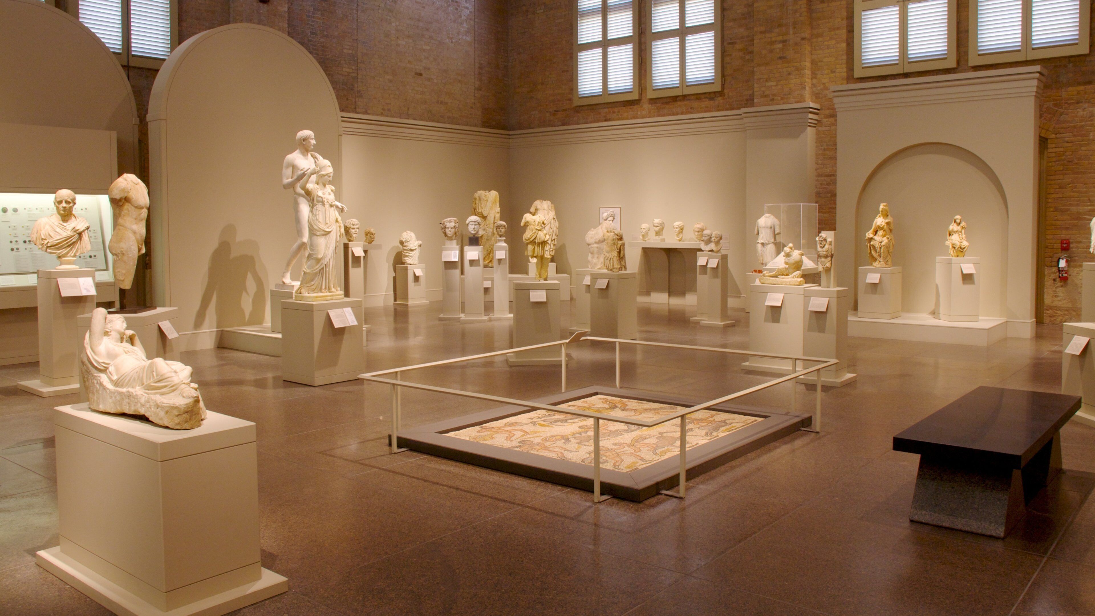 San Antonio Museum of Art que inclui vistas internas e arte