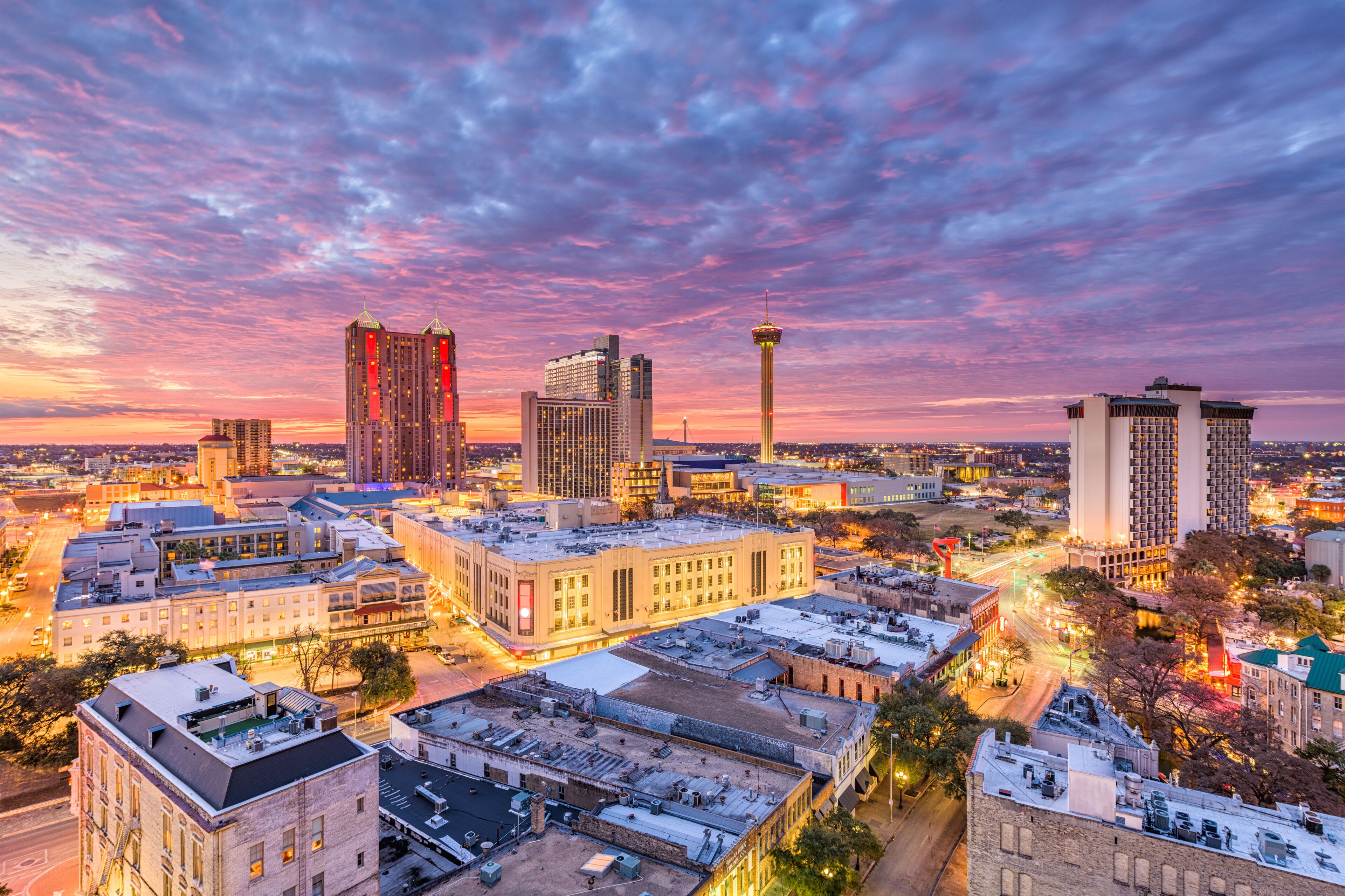 San Antonio, Texas Skyline
