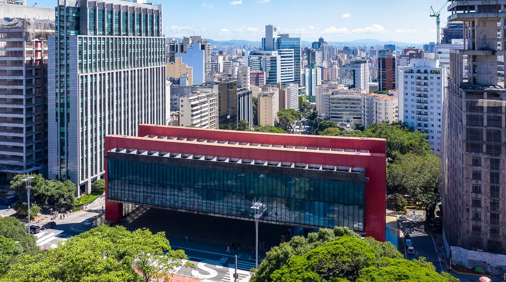 Sao Paulo Arts Museum on Paulista Avenue, Brazil, Masp