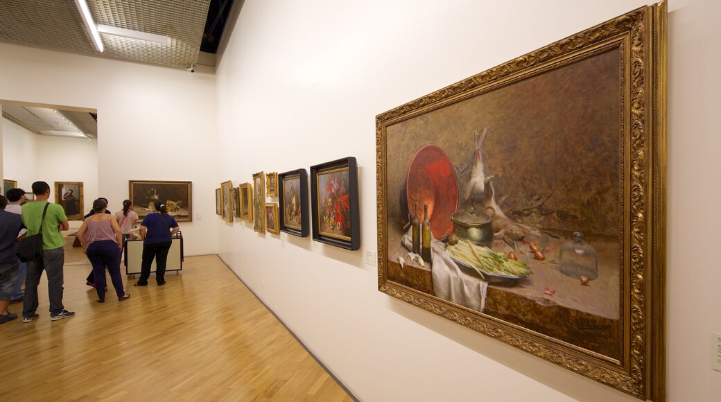 Pinacoteca do Estado which includes interior views and art
