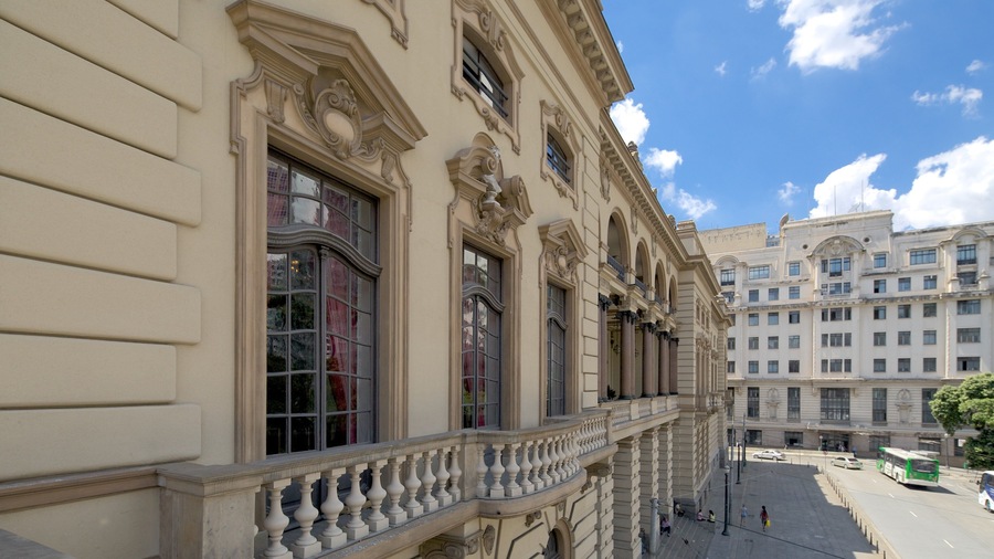 Municipal Theater which includes theater scenes