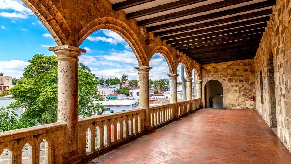 Diego Columbus palace in Santo Domingo, Dominican Republic