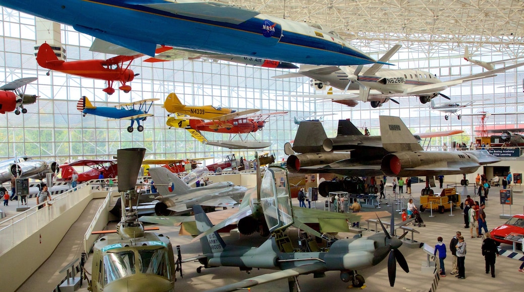 Museum of Flight which includes interior views