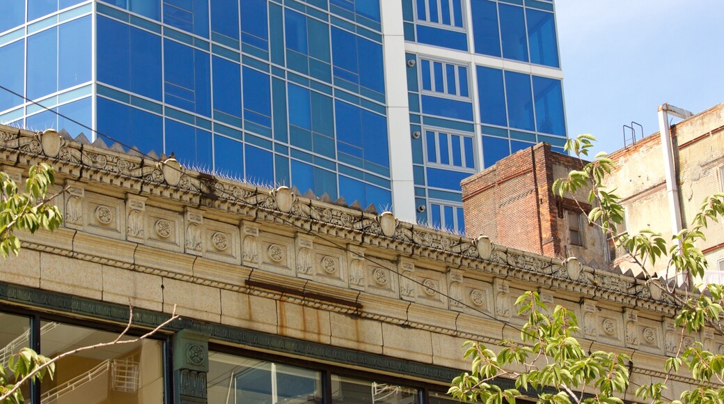 Westlake Center featuring heritage architecture