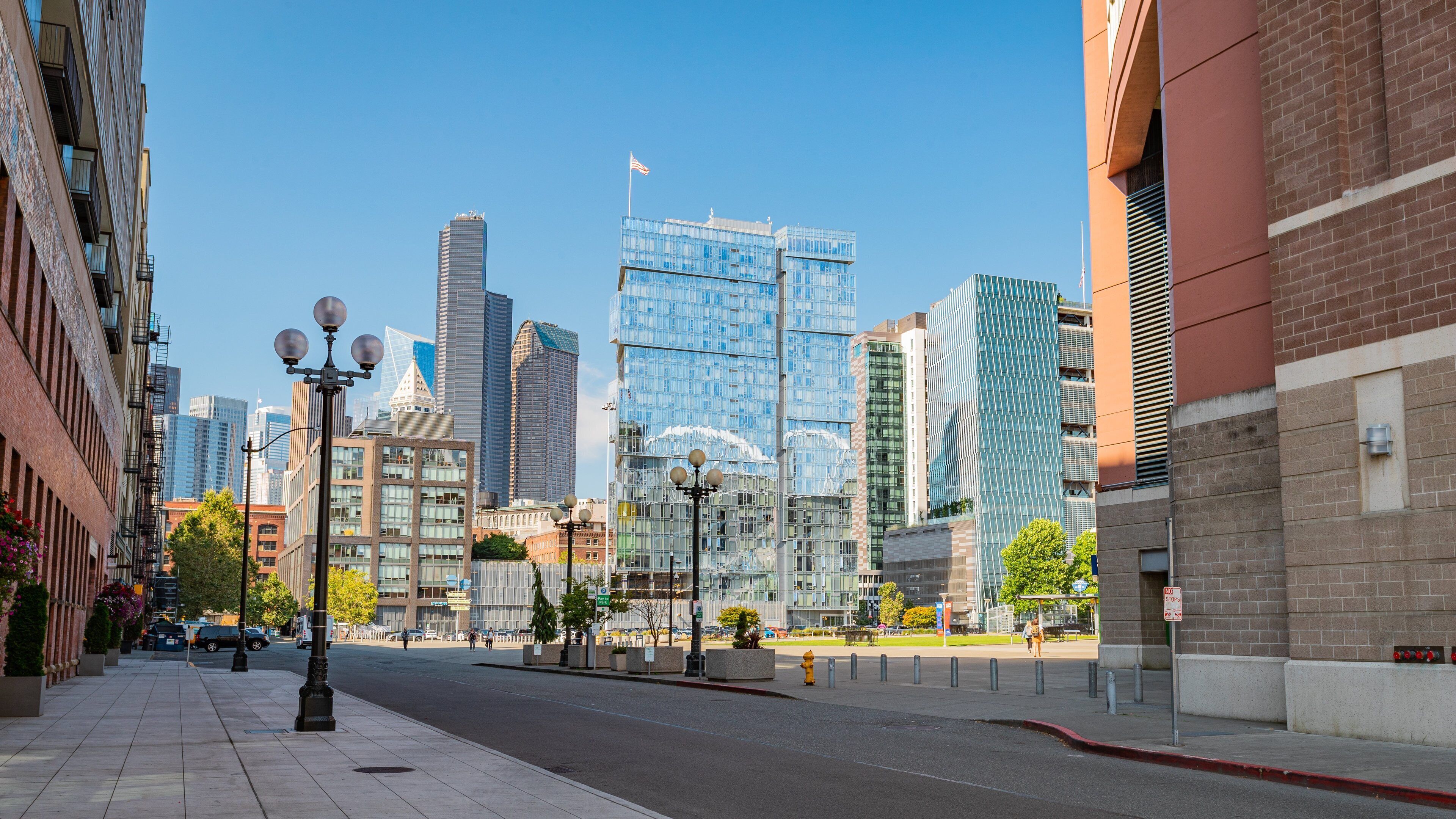 CenturyLink Field which includes a city