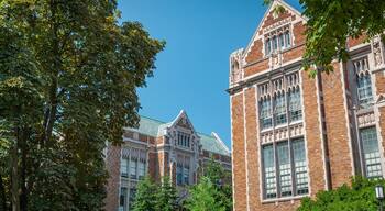 University of Washington showing heritage elements