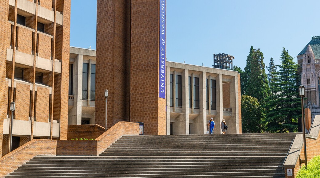 University of Washington featuring signage