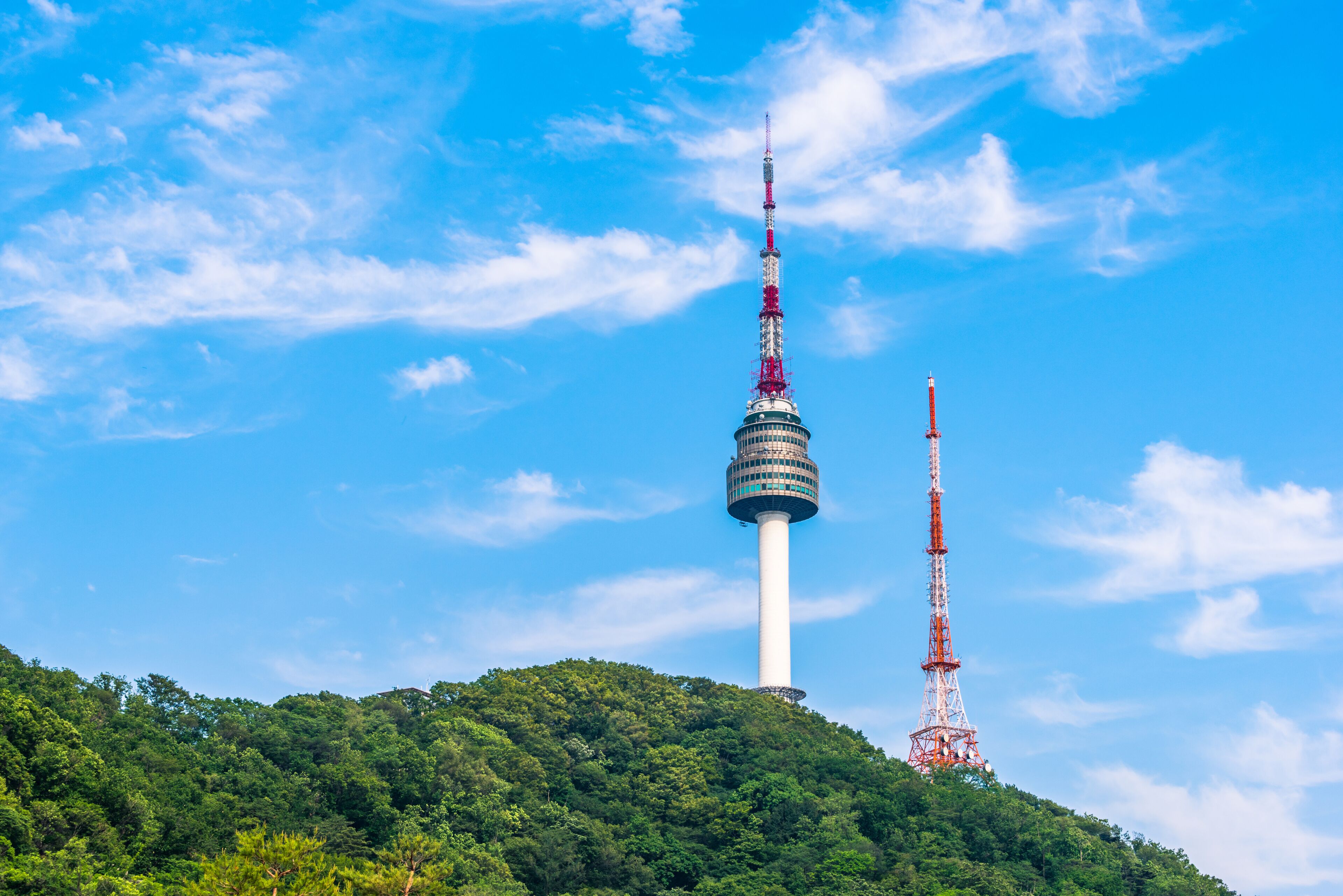Namsan Tower in Seoul,South Korea..