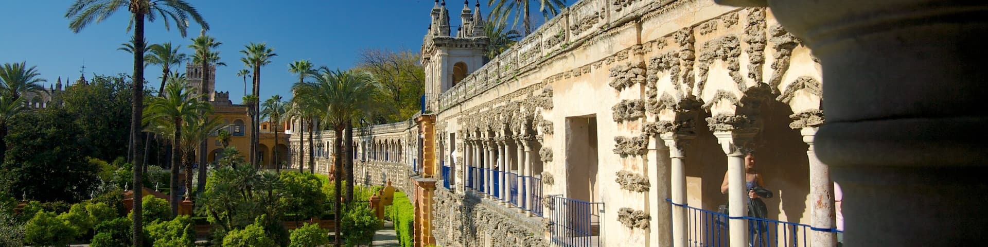 Royal Alcázar which includes heritage architecture