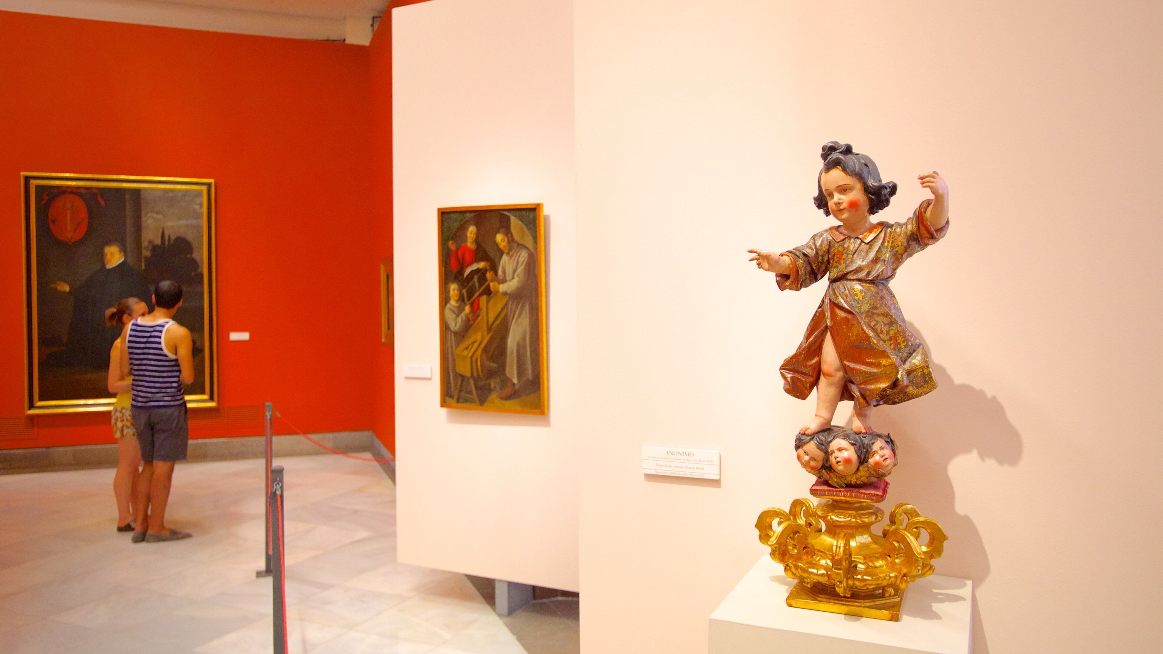 Museum of Fine Arts featuring interior views and art