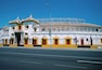 Low angle view of Plaza de toros de la Maestranza , Seville, Spain