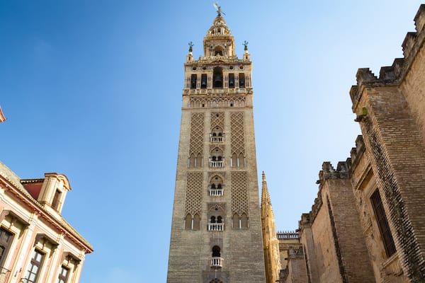 La Giralda which includes heritage architecture