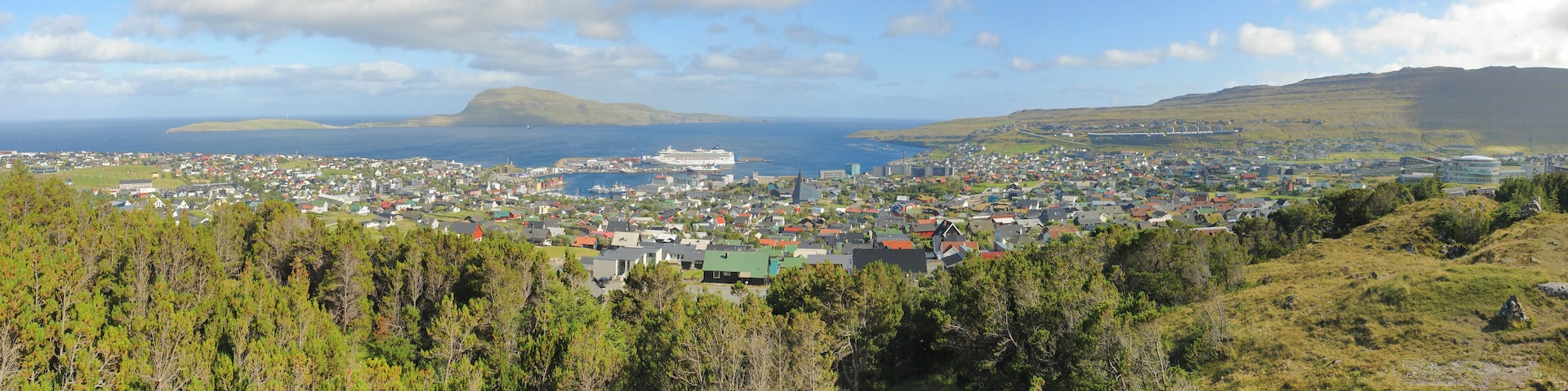 Tórshavn - the capital and largest city of the Faroe Islands