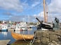 Walking around the marina in Tórshavn, Faroe Islands is a pleasant experience. There are several places to sit and have a coffee/tea or a nice meal while admiring the harbor.