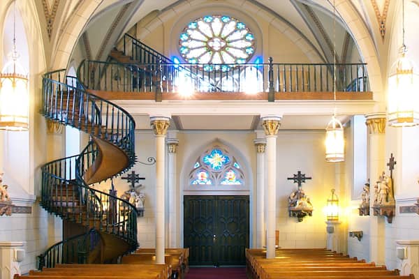 ロレット教会 どの含み 屋内の眺め, 遺跡 と 教会あるいは大聖堂