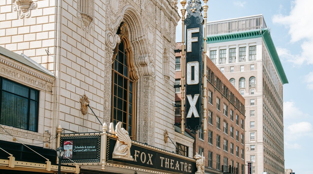 Fox Theater which includes signage, heritage elements and a city