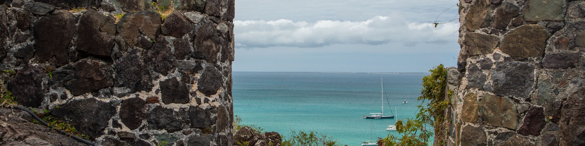 Fort St. Louis which includes general coastal views