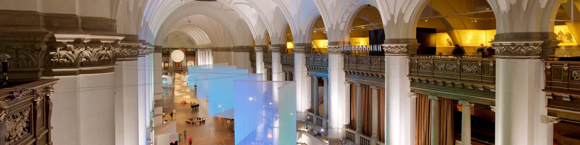 Nordic Museum showing interior views and heritage elements