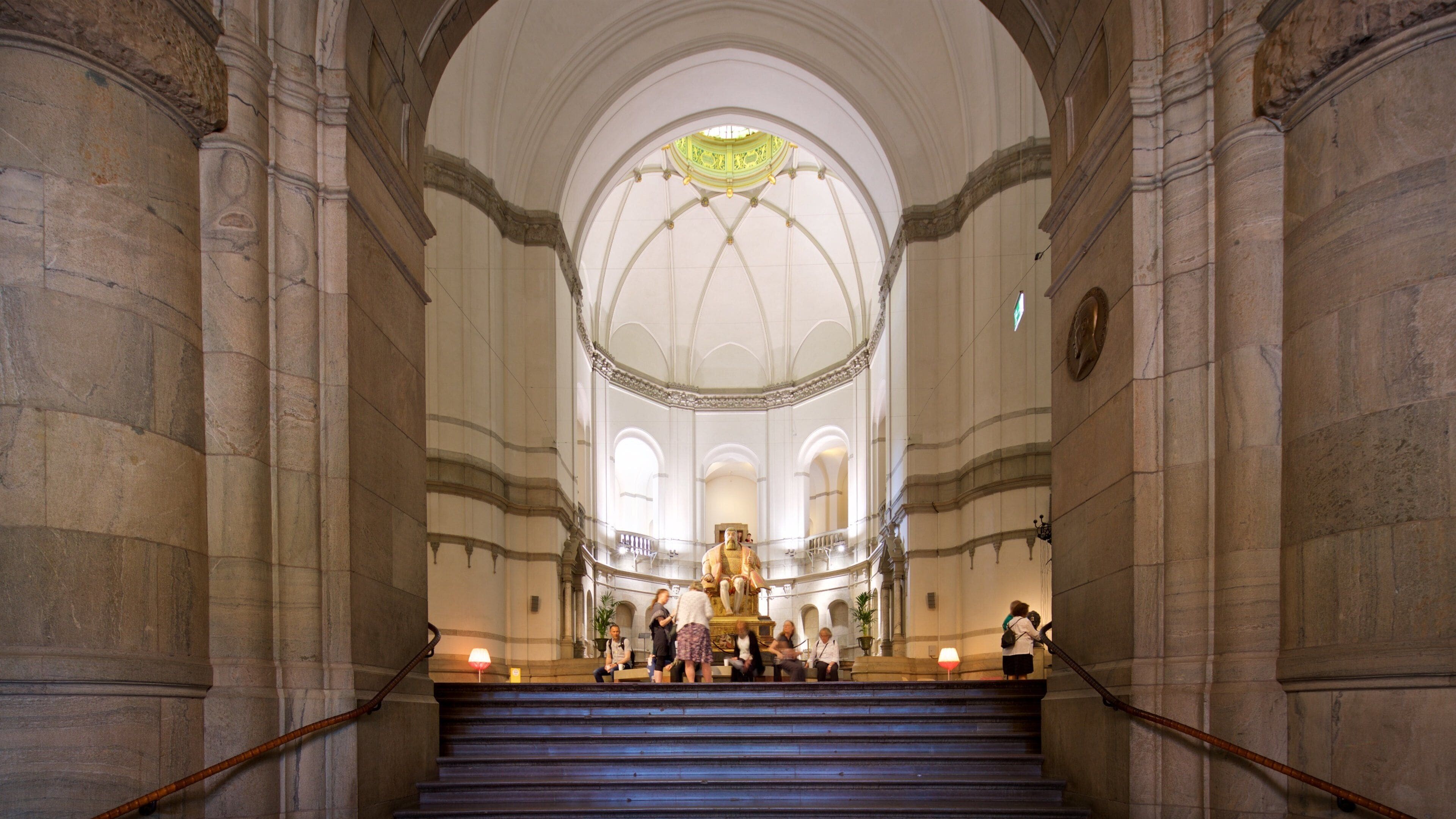Nordic Museum showing a church or cathedral, heritage elements and interior views