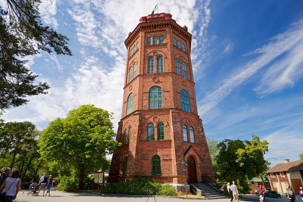 Skansen featuring heritage architecture