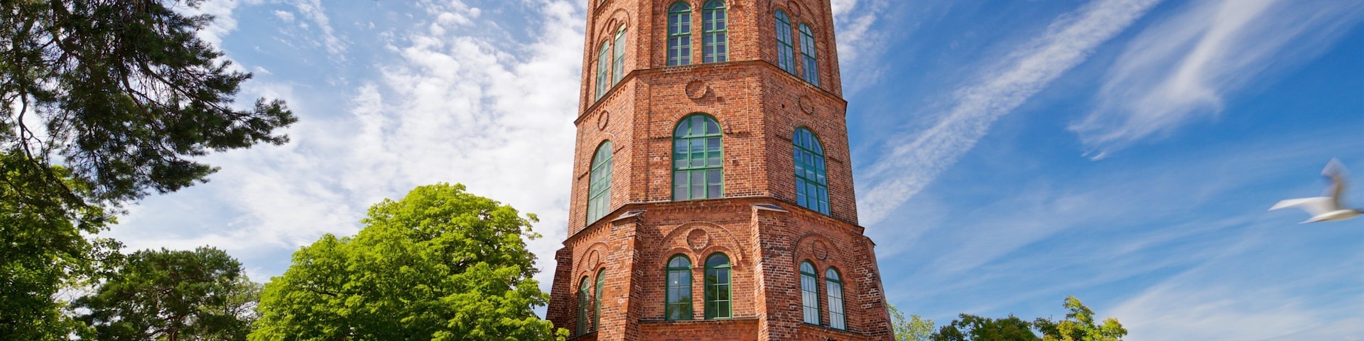 Skansen featuring heritage architecture