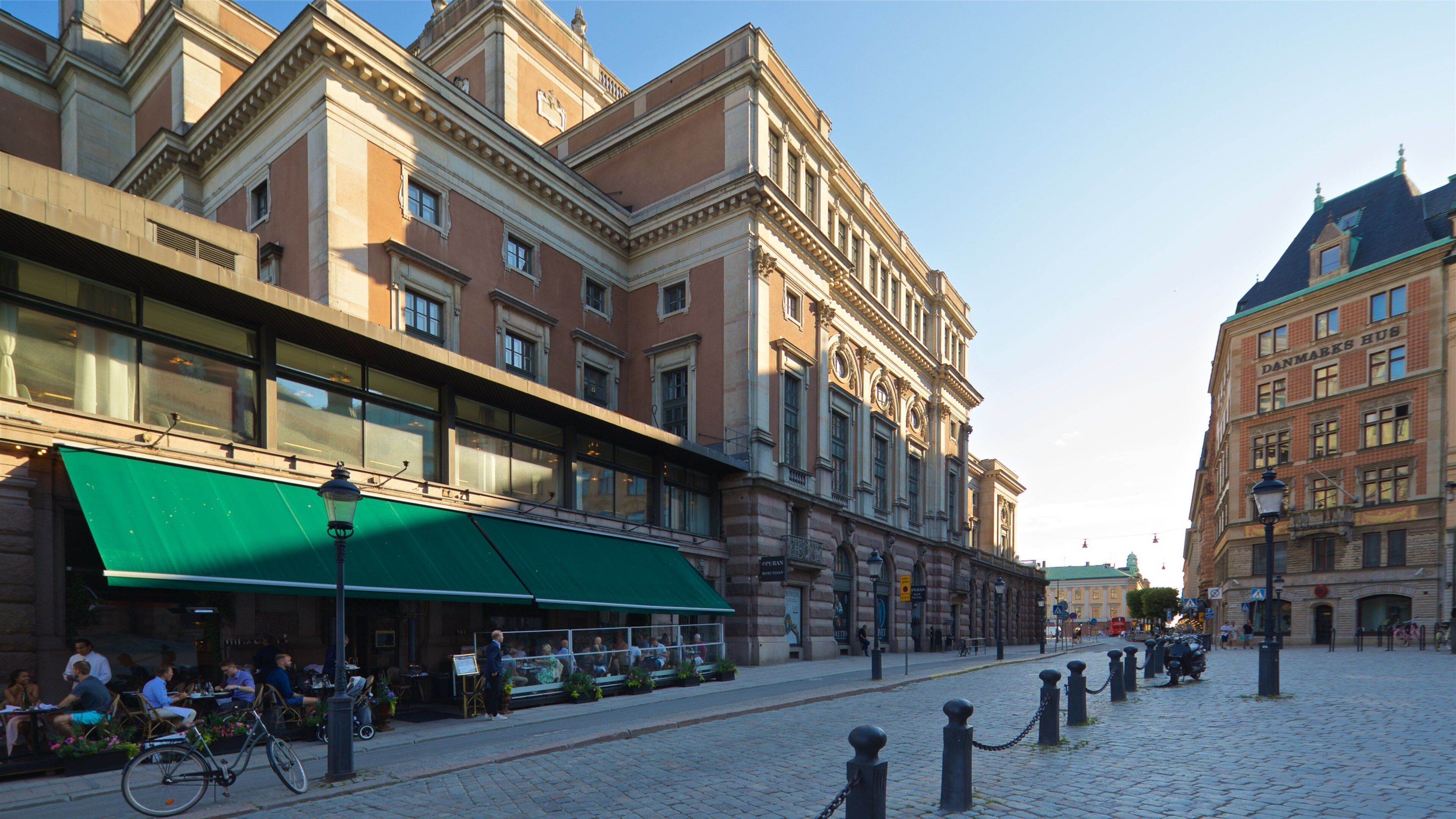 Royal Swedish Opera featuring heritage architecture