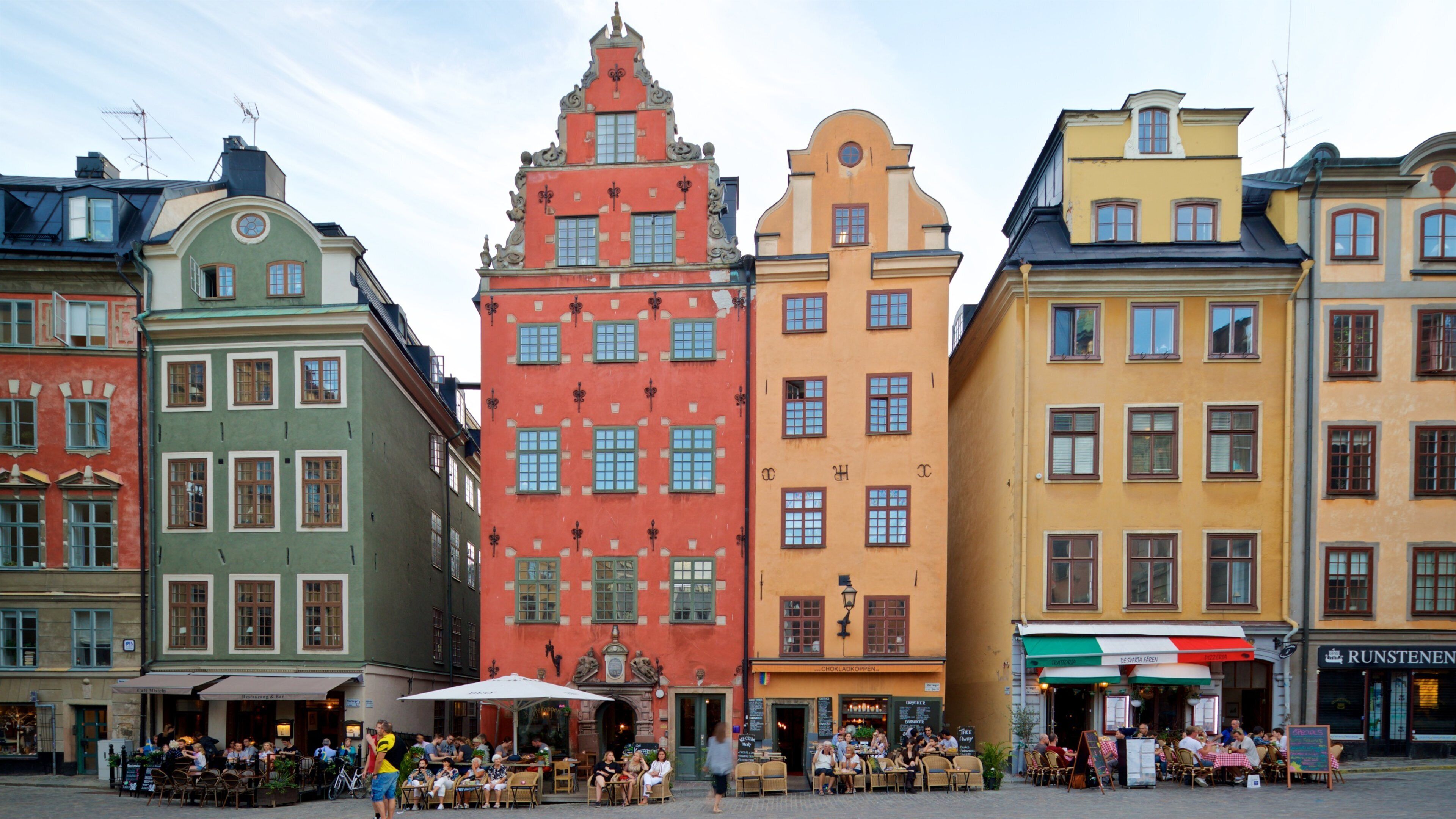 Stortorget which includes a city