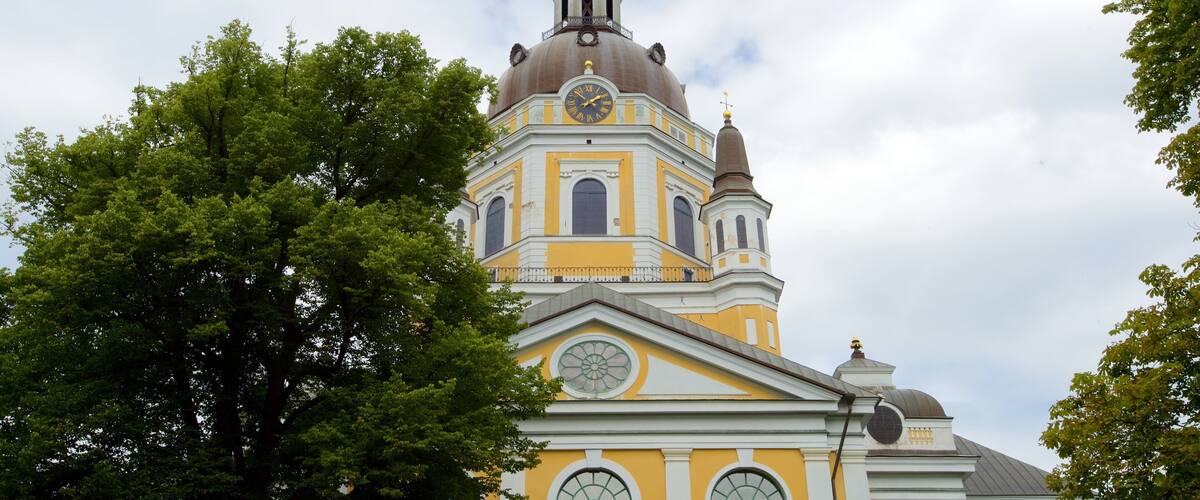 Katarina Church which includes religious aspects, a church or cathedral and heritage architecture