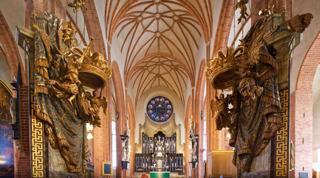 Stockholm Cathedral featuring interior views, a church or cathedral and heritage elements