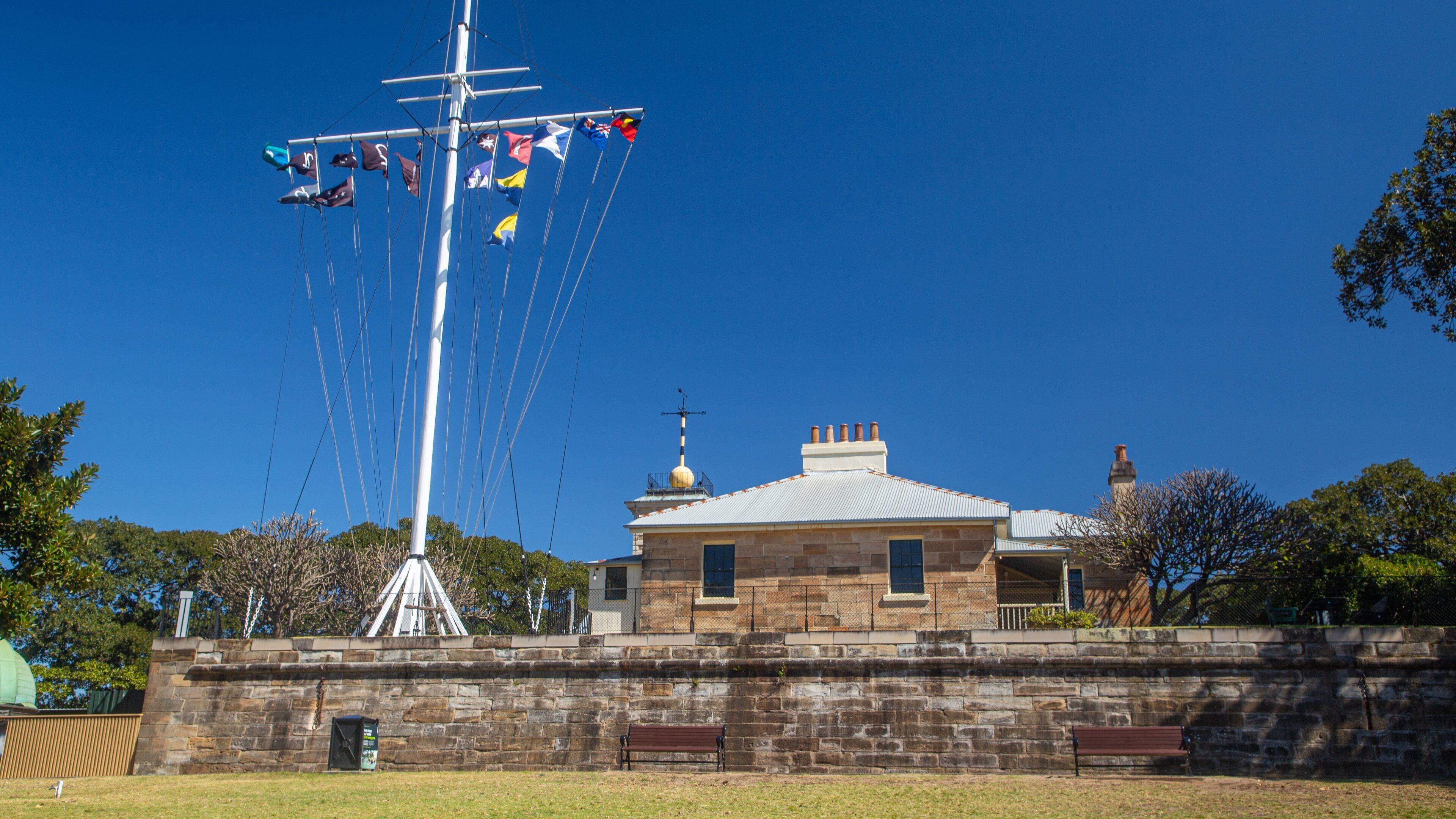 Sydney Observatory showing heritage elements