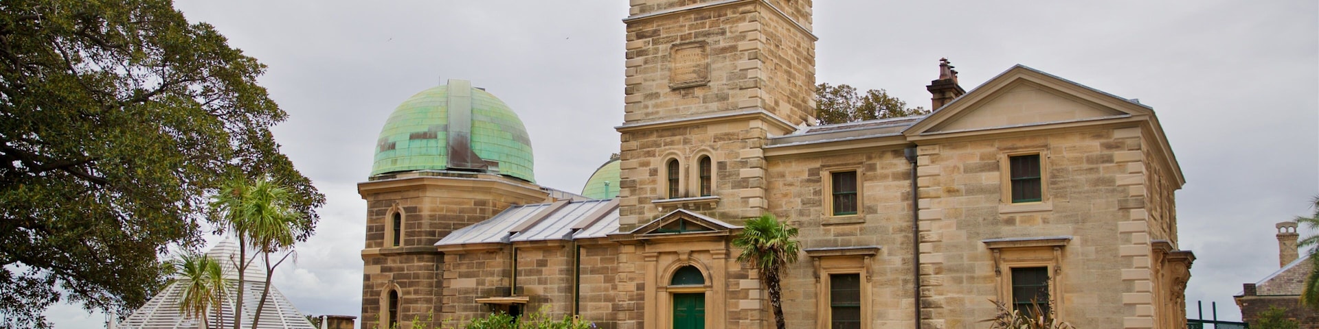 Sydney Observatory showing heritage architecture