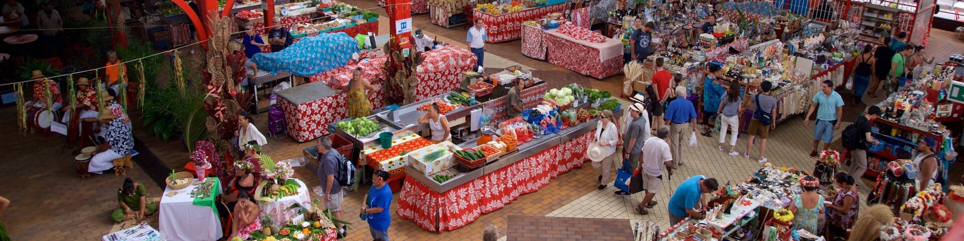Papeete Market featuring markets