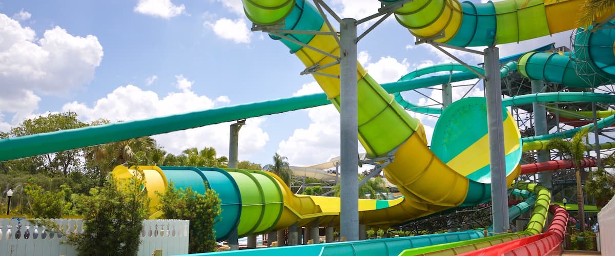 Adventure Island which includes a waterpark
