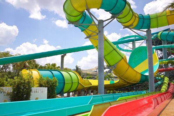 Adventure Island which includes a waterpark