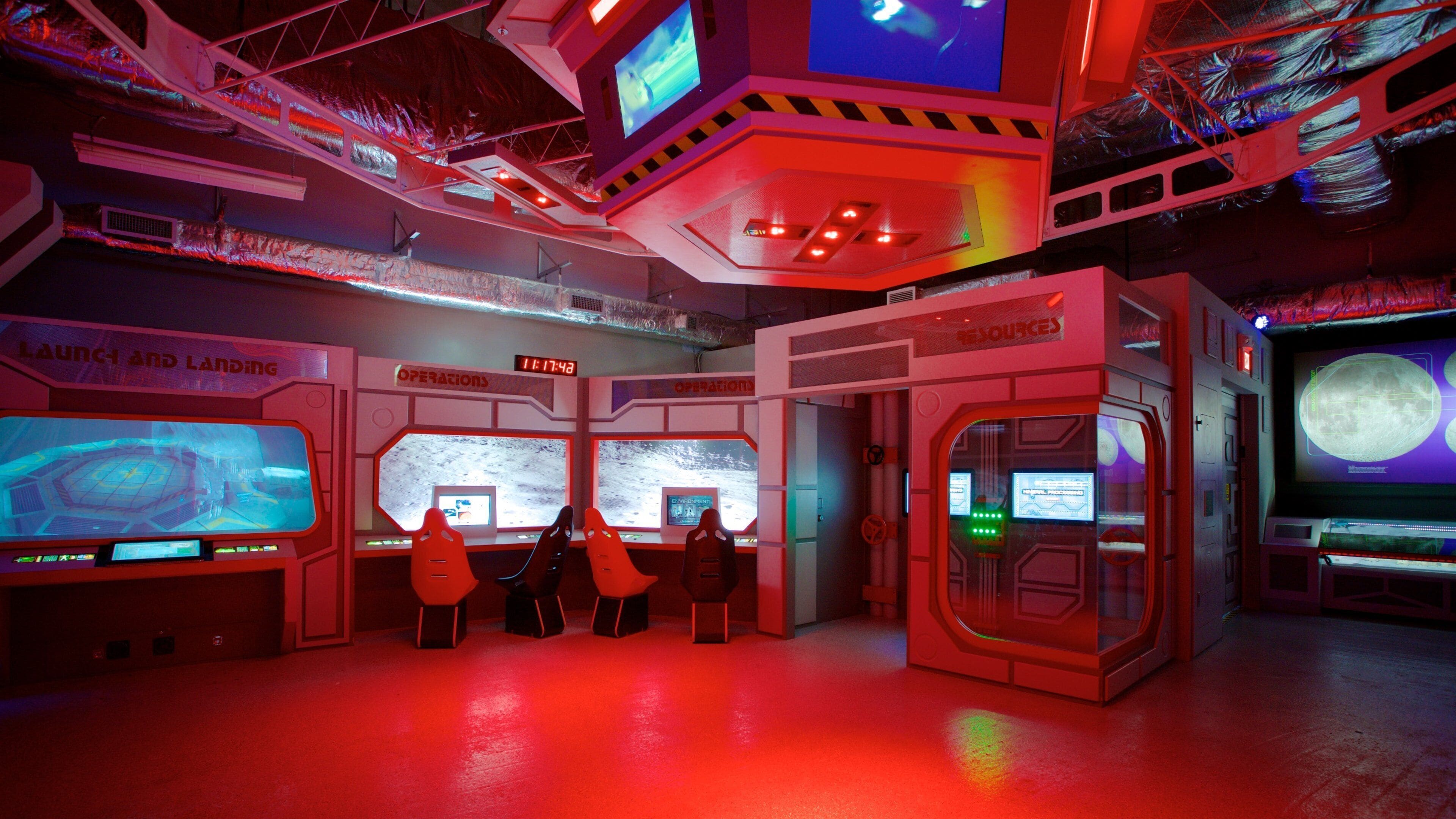 Museum of Science and Industry showing interior views