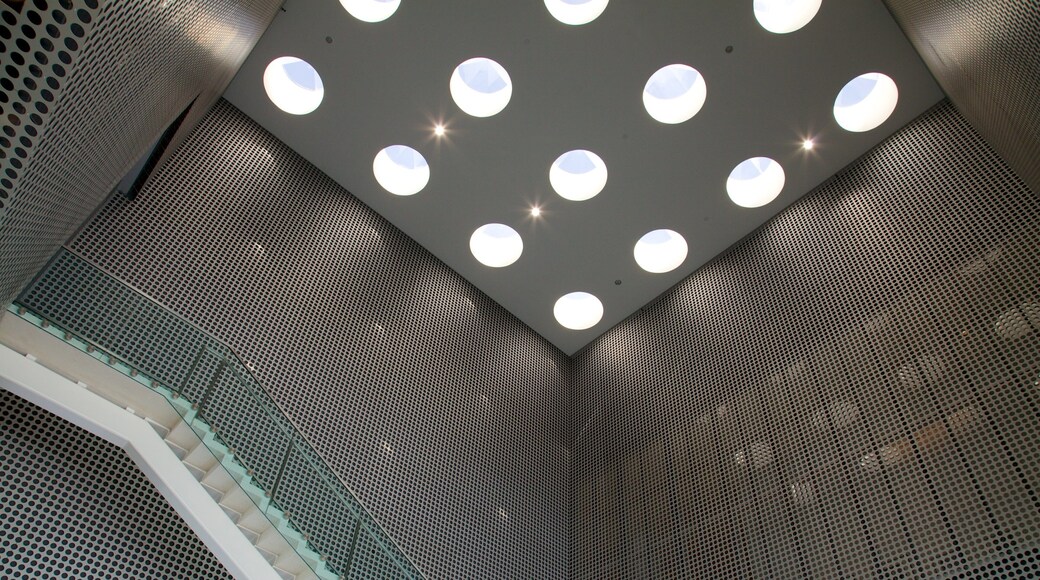 Tampa Museum of Art featuring interior views