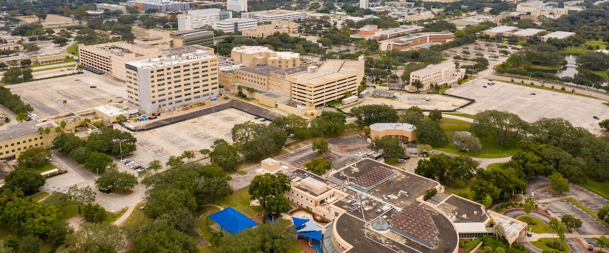 Aerial photo University of South Florida Tampa