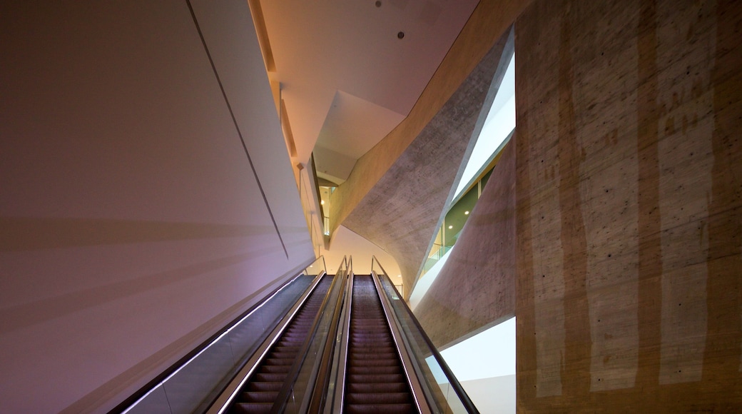 Tel Aviv Museum of Art showing interior views