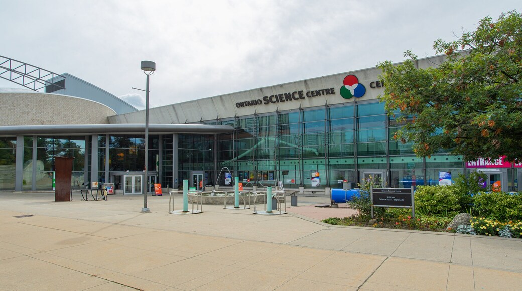 Ontario Science Centre showing signage