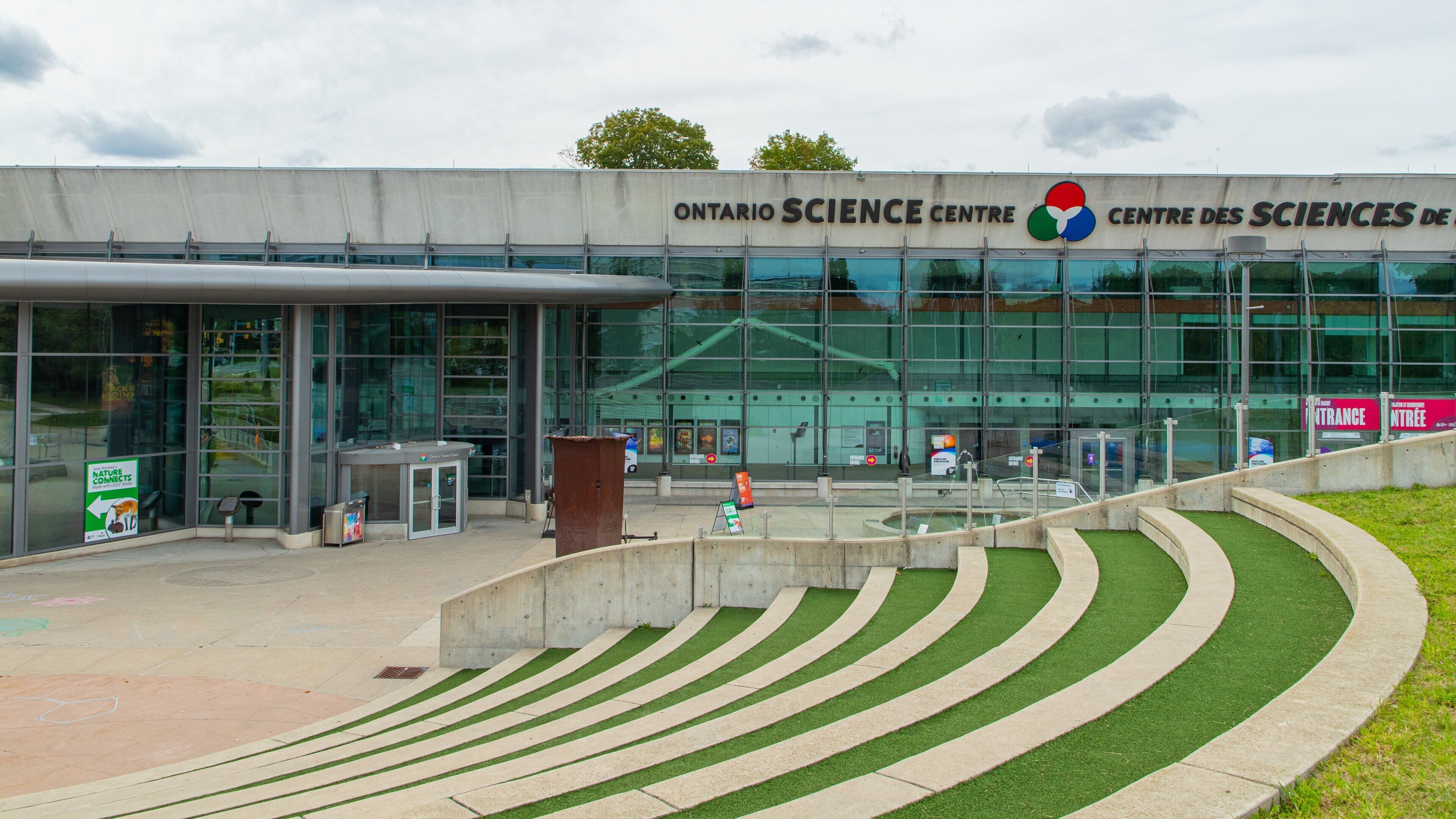 Ontario Science Centre featuring signage