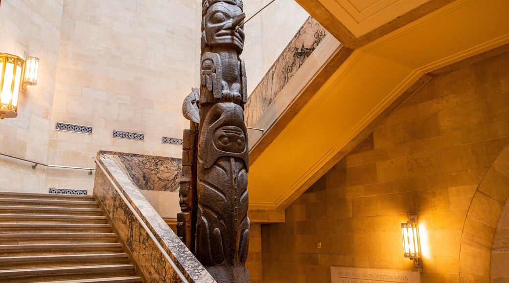 Royal Ontario Museum featuring interior views, heritage elements and indigenous culture