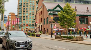 St. Lawrence Market featuring a city