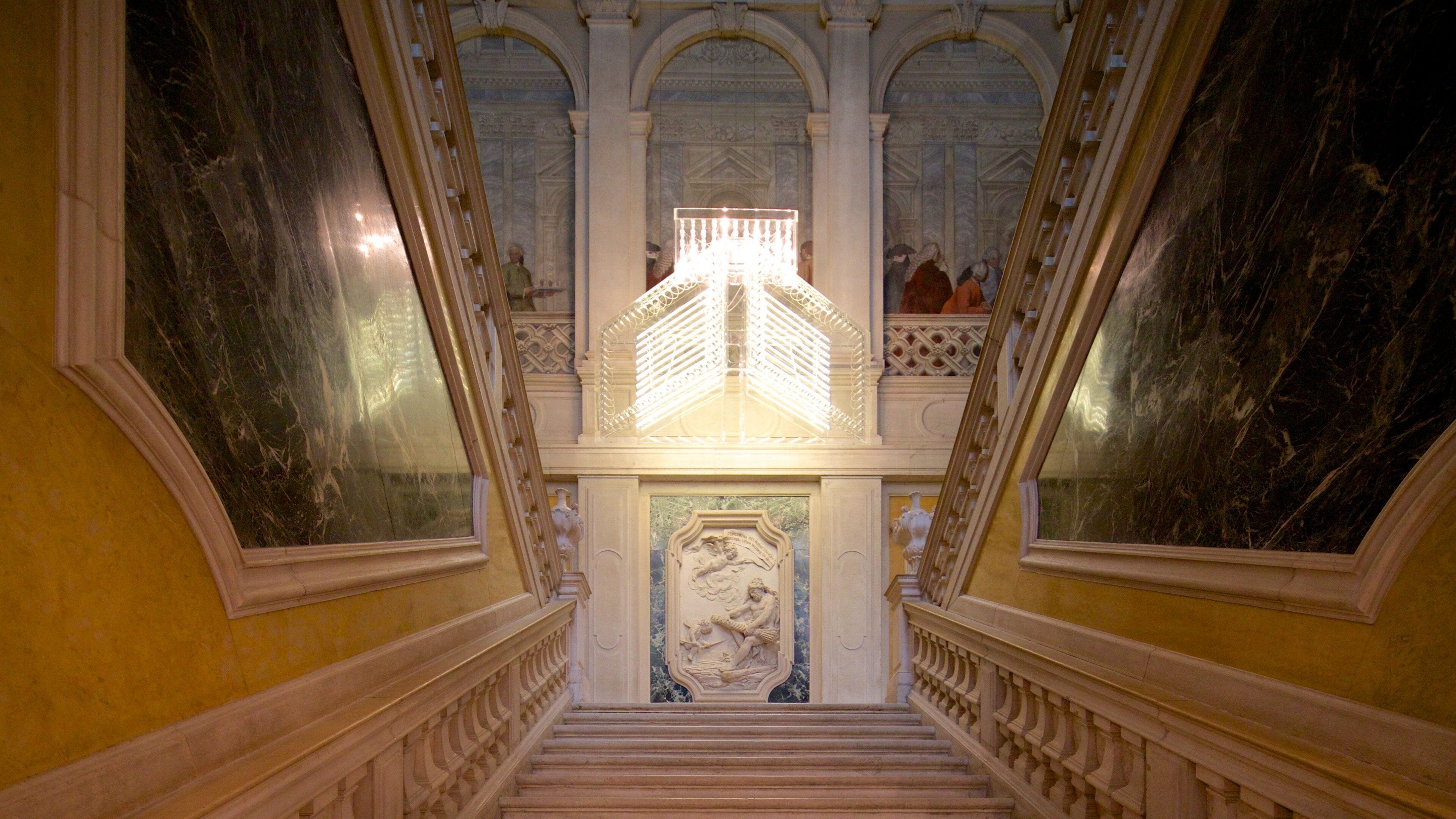 Palazzo Grassi which includes interior views and heritage architecture