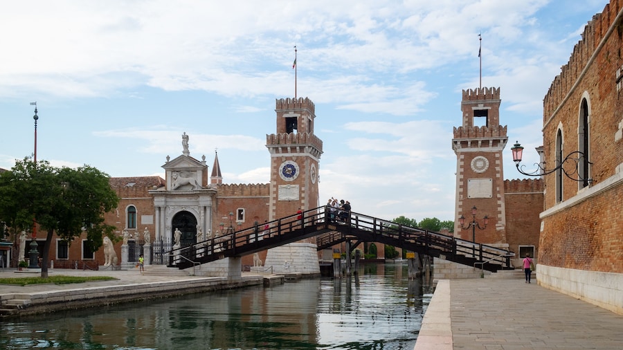 Canal leading to the Venetian Arsenal