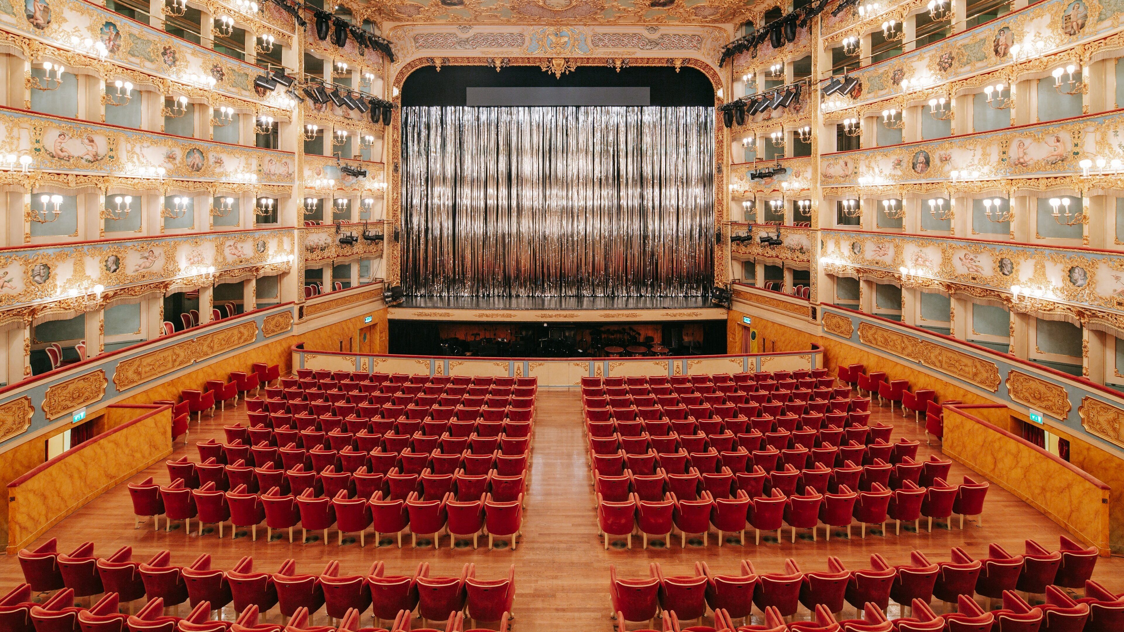Teatro La Fenice which includes theater scenes and interior views
