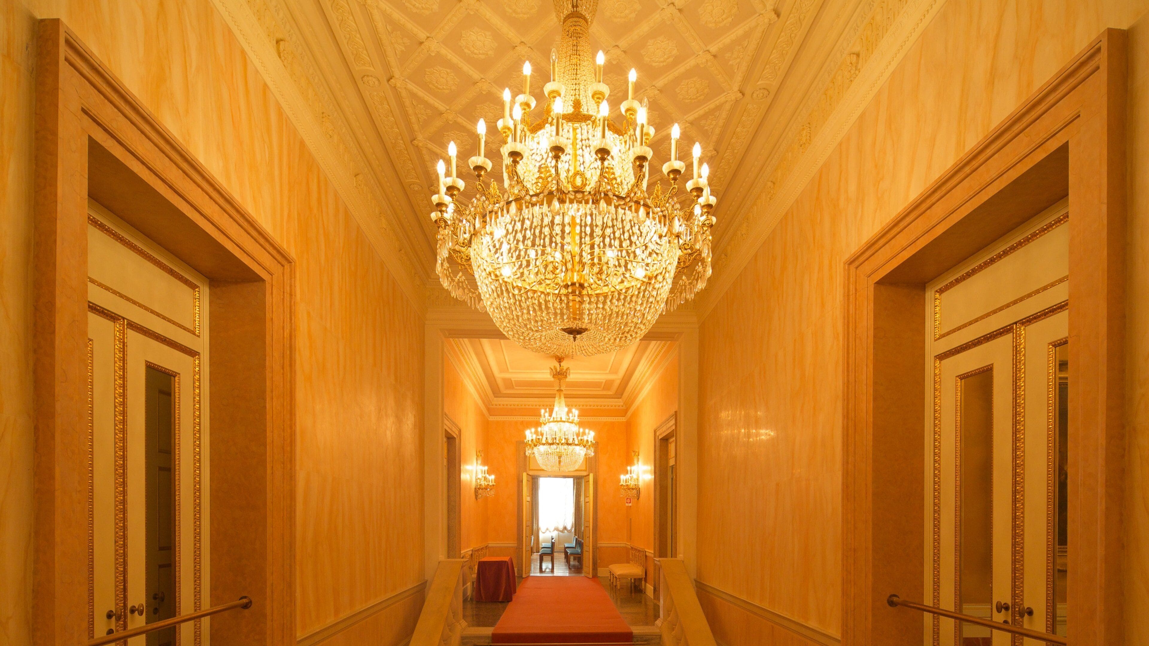 La Fenice Opera House which includes interior views and theater scenes