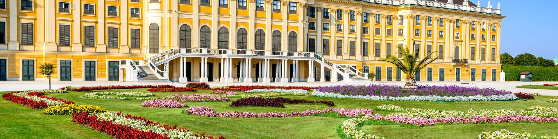 Austria. Schonbrunn Palace in Vienna. It's a former imperial 1,441-room Rococo summer residence in modern Wien; Shutterstock ID 310594229