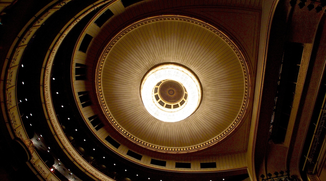 Vienna State Opera which includes interior views and theater scenes