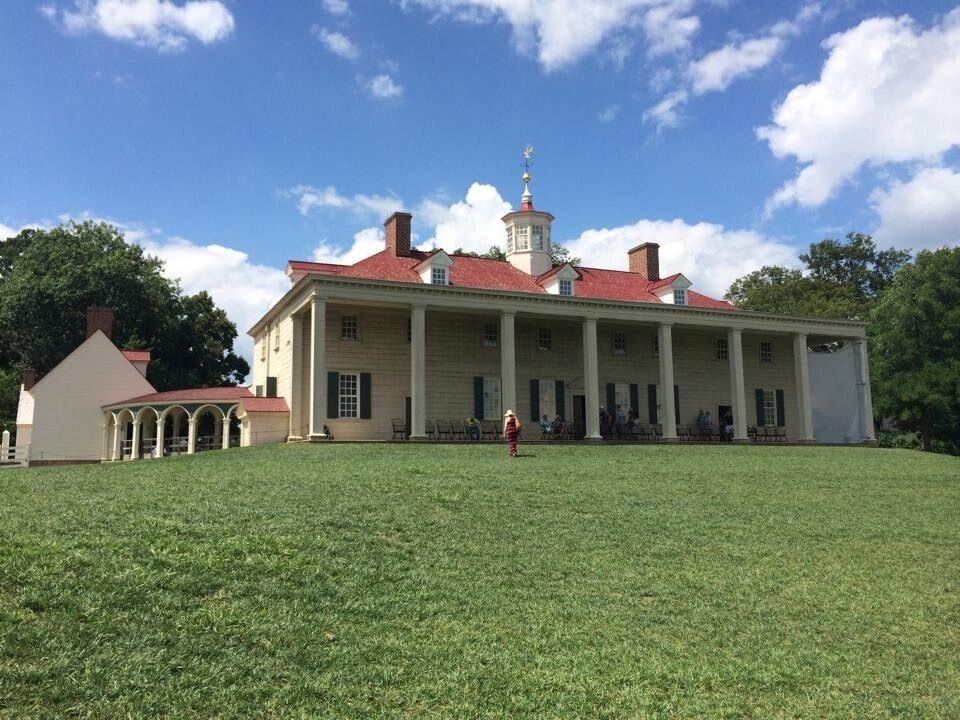 One of our highlights of our road trip to the USA was visiting here - great to get to find out more about George Washington 