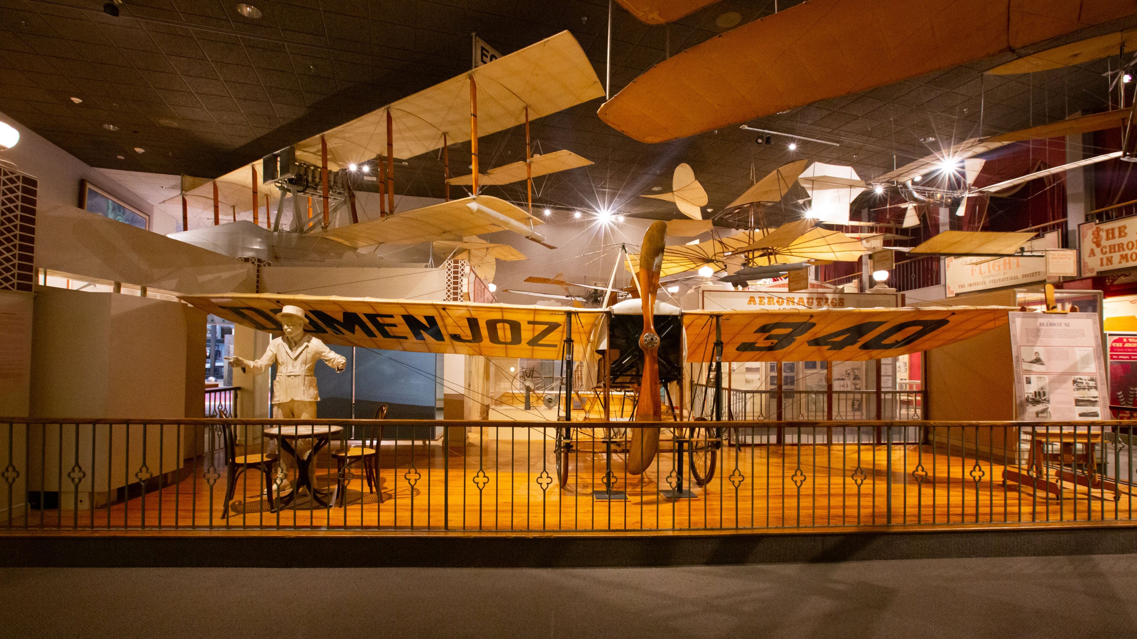 National Air and Space Museum which includes interior views